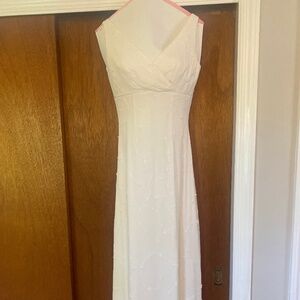 White wedding dress worn once